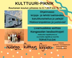 Kulttuuri-piknikin mainos