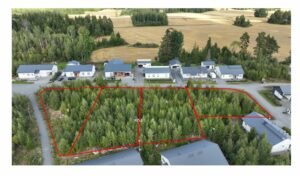 Horron haettavat tontit, ilmakuva
