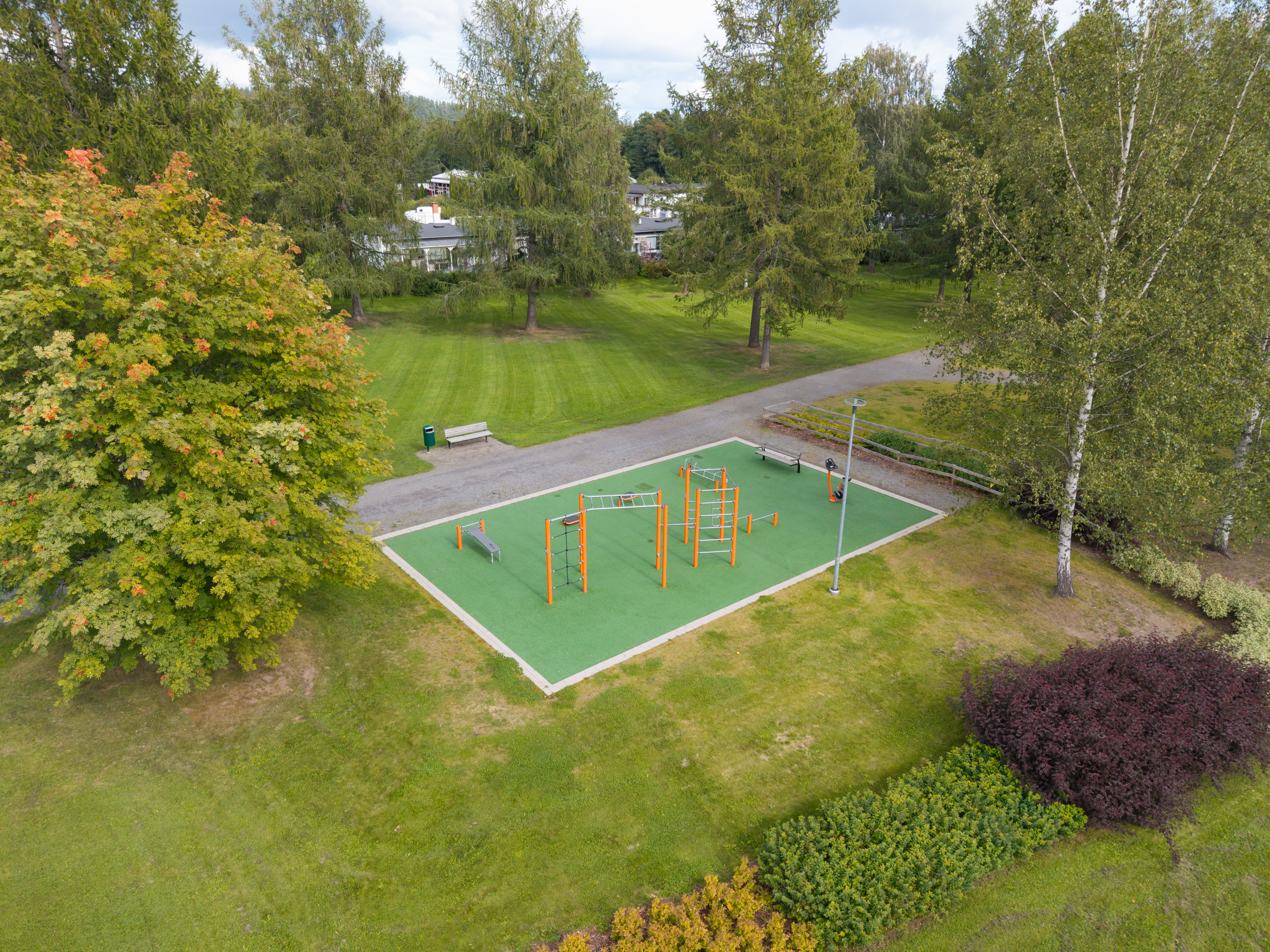 Rantakoiviston ulkokuntosali 2