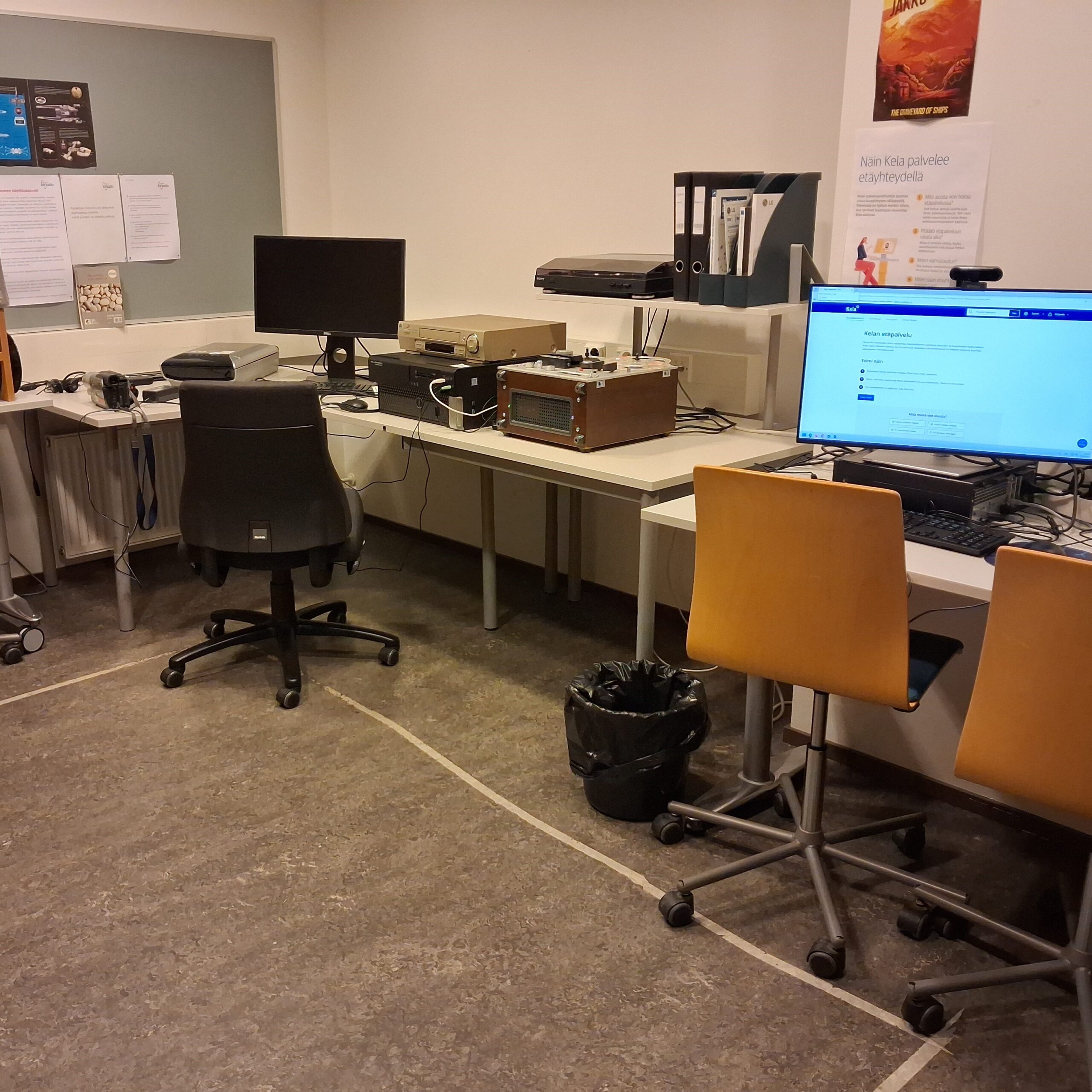 Kuva työtila Lukosta