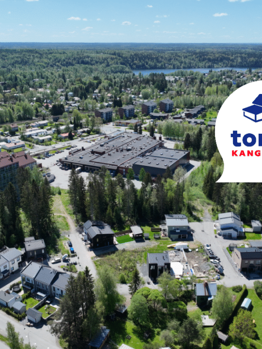 Vatialan kaupunkipientaloalue, ilmakuva