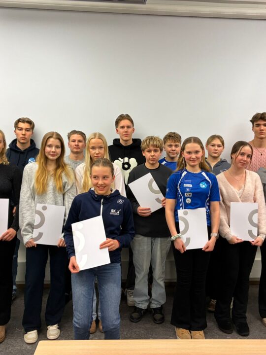 Nuorten urheilijoiden stipenditilaisuus 2.2.2026