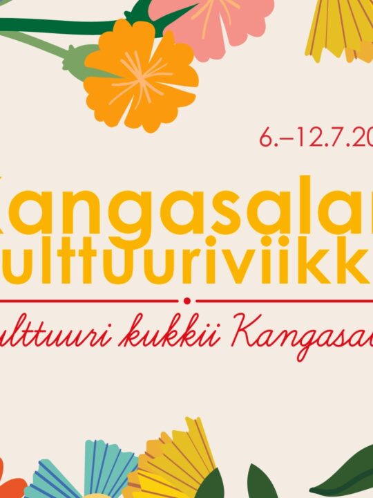 Kangasalan kulttuuriviikko, Kulttuuri kukkii Kangasalla 6.–12.7.2026