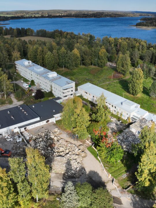 Kaivannon sairaala Kangasala purkutyö